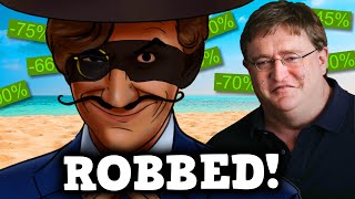 How I Robbed The 2024 Steam Summer Sale  Steam Is Perfectly Balanced With NO EXPLOITS [upl. by Yelhs]