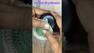 Crochet air pods case Easy to make crochet crochet key chain Beginners crochet [upl. by Waddle]