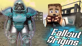 NEW POWER ARMOR Minecraft FALLOUT ORIGINS 6  Minecraft Roleplay SMP [upl. by Lory]