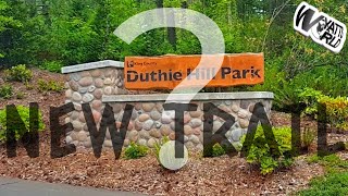 Duthie Hill MTB New Unnamed Mystery Jump Trail [upl. by Fihsak314]