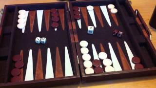 Brettspill med Takras Backgammon [upl. by Kiernan]