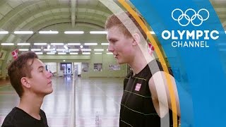 Viktor Axelsen bedazzles PWG Freestyle with his badminton matrix workout  Hitting the Wall [upl. by Anum]