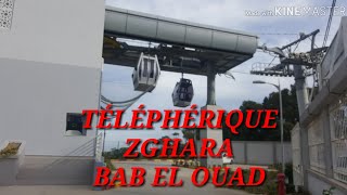 TÉLÉPHÉRIQUE ZGHARA  BAB EL OUADتيريفيريك زغارة باب الواد 🚡🚠 [upl. by Eyllib]