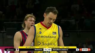 📹 Highlights  Baskonia vs MoraBanc Andorra  ACB J2 [upl. by Amaerd822]