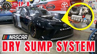 INSTALLING A NASCAR DRY SUMP OIL SYSTEM [upl. by Oregolac]