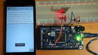 Connect Arduino Due and HC06 [upl. by Photina849]