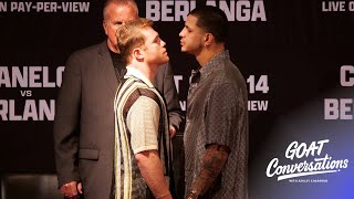 CANELO vs BERLANGA Berlanga says he plans to dethrone Canelo [upl. by Llednyl]