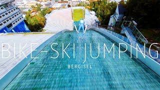 Epic Innsbruck 1905 Bike  Ski Jumping at Bergisel [upl. by Megargee]