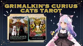 【タロット紹介】GRIMALKIN’S CURIOUS CATS TAROT【夜凪みいは】 [upl. by Yasnyl465]