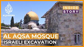 Whats driving Israelifunded excavations under Al Aqsa compound Inside Story [upl. by Hornstein]