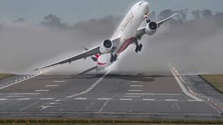 15 DANGEROUS Plane Takeoffs and Landings [upl. by Novad932]