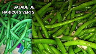 Salade de haricots verts recette traditionnelle [upl. by Ashti]