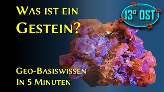 Was ist ein Gestein [upl. by Nealey]