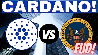 Cardano ADA Vs The SEC Cardano Under Attack Via Social Media Ignore The FUD And Stack ADA [upl. by Nnaer]