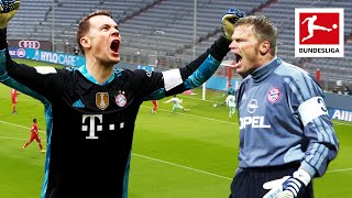 Manuel Neuer amp Oliver Kahn  Magical Skills amp Saves [upl. by Haras]