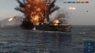 World of Warships  Random battle with DuguayTrouin Victory [upl. by Gnouh319]