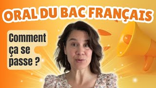 ORAL DU BAC FRANÇAIS 2025  Comment ça se passe  💡 [upl. by Griswold]