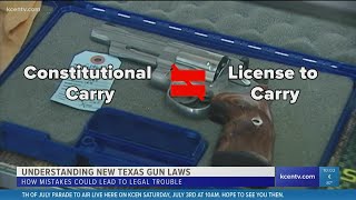 Constitutional carry and silencers What you need to know about new Texas gun laws [upl. by Anilat]