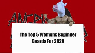 The Top 5 Womens Beginner Snowboards for 2020 [upl. by Maxim746]