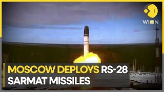 Russia puts advanced Sarmat nuclear missile system on ‘combat duty’  Latest News  WION [upl. by Adhern]