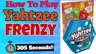 How To Play Yahtzee Frenzy [upl. by Oznola794]