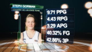 Steph Gorman  2017 u18 nationals Highlights [upl. by Weatherley]