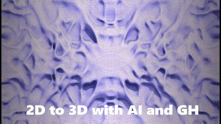 Turning a 2D image into a clean quad 3D mesh using AI and Grasshopper [upl. by Sergeant]