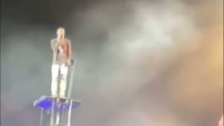 Travis Scott SINGS As DEAD FAN Carried OUT At ASTROWORLD FESTIVAL [upl. by Lawan]