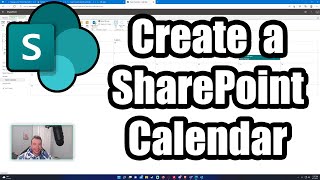 How to Create a Calendar in SharePoint  Microsoft SharePoint  2022 Tutorial [upl. by Rebor]