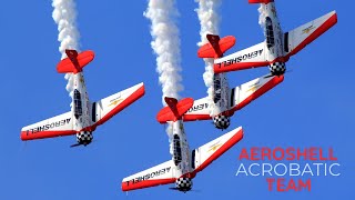 quotHighFlying Thrills Aeroshell Airshow Spectacularquot Sun N Fun 23 [upl. by Aryamo]