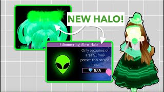 👽NEW ALIEN HALO AREA 51 ESCAPEE  Royale High  Credit to Cybernova [upl. by Luhem]