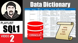 How to generate Oracle data dictionary from SQL script [upl. by Gottuard86]