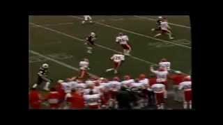 1988 Vanier Cup Highlights University of Calgary Dinos vs Saint Marys University Huskies [upl. by Marb181]