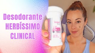 Testei Desodorante Herbíssimo Clinical [upl. by Aimas]