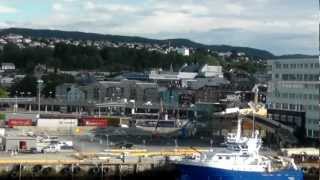 Trondheim Cruise Pier [upl. by Ahsilla]