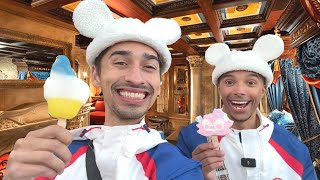 Shanghai Disneyland  INSIDE amp ON TOP OF THE BEST CASTLE Trying All New Food amp Treats [upl. by Nepean]