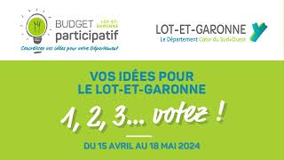 Comment voter au budget participatif [upl. by Einafit]