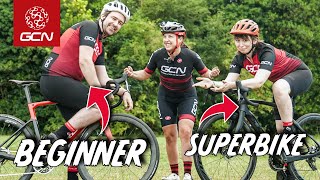 What Happens When A Beginner Cyclist Rides A £10000 Super Bike [upl. by Ahouh853]