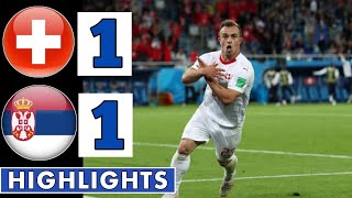 🔴Switzerland vs Serbia 11  All Goals amp Extended HIGHLIGHTS  UEFA Nations League [upl. by Oileve]