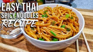 Spicy Thai Noodles  Easy Thai Noodle Recipes [upl. by Darby897]