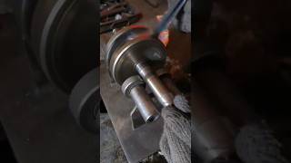 How to crank shaft fitting hammer balancing subscribe shortsfeed machine mechanical shorts fyp [upl. by Leidba]