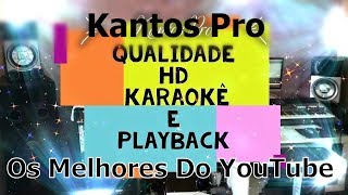 BABADO NOVO  CANUDINHO KARAOKÊPLAYBACK KANTOS PROkaraoke playbacks [upl. by Anan]