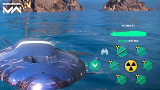 FS SMX31 With DF12 amp Mark45 ASTOR  Full Nuclear Build  Modern Warships Gameplay [upl. by Tamma926]