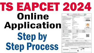 TS EAPCET 2024 online application process  TS EAPCET 2024 Application  TS EAPCET 2024 [upl. by Oicul]