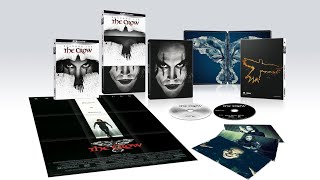 The Crow 4k Steelbook Unboxing Zavvi Exclusive [upl. by Noitna]