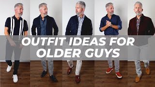 Older Mens Outfits That Always Look Put Together  Over 40 [upl. by Neeluqcaj]