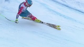 Steven Nyman  Downhill  Wengen 2016 [upl. by Samled640]