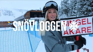 Ellen Bergström raggar i backen l SNÖVLOGG 09 [upl. by Ellinet]