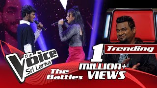 The Battles  Timothy Silva V Oneli Viyara  Believer  The Voice Sri Lanka [upl. by Hadeis273]