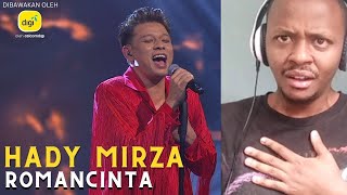 HADY MIRZA  ROMANCINTA  ALL STARS GEGAR VAGANZA REACTION [upl. by Katzir]